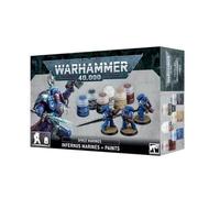 Games Workshop Warhammer 40k - Citadel Space Marines Inferno Paint Set, Black