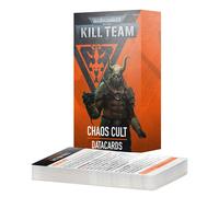 Games Workshop Warhammer 40k Kill Team Datacards: Chaos Cult 103-81 - Tabletop Miniatures Wargame