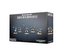 Games Workshop Warhammer+40k+.+-+Space+Marine+Scout+with+Rifls+de+Snipers+Squad