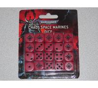 Games Workshop - Warhammer 40,000 - Chaos Space Marines Dice