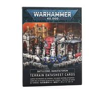 Games Workshop Warhammer 40k - Zone de Bataille Manufactorum: Technical Terrain Maps (FR) 01050199040 Black