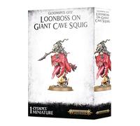 Games Workshop - Warhammer - Age of Sigmar - Gloomspite Gitz: Loonboss On Giant Cave Squig