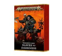 Games Workshop - Warhammer - Age of Sigmar - Warscroll Cards: Slaves to Darkness (4th Edition 2024) - Printed reference card set