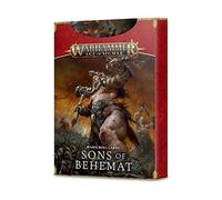 Games Workshop Warhammer Age Of Sigmar - Warscroll Cards: Sons Behemat
