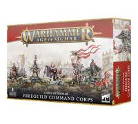 Games Workshop - Warhammer AoS - Cities Of Sigmar: Freeguild Command Corps - Tabletop Miniatures Wargame
