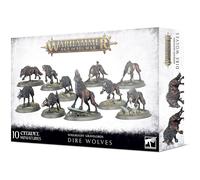 Games Workshop - Warhammer AoS - Soulblight Gravelords: Dire Wolves - Tabletop Miniatures Wargame
