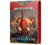 Games Workshop Warhammer AoS - Warscroll Cards V.3 : Fyreslayers (Vf)