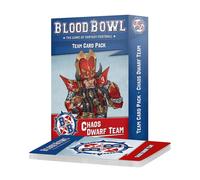 Games Workshop Warhammer Blood Bowl: Chaos Dwarf Card Pack 202-47 - Tabletop Miniatures Wargame