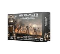 Games Workshop - Warhammer - Horus Heresy - Legiones Astartes: Cataphractii Terminators with Volkite Chargers and Power Mauls.