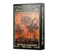 Games Workshop - Warhammer - Legions Imperialis: The Great Slaughter Army Cards [Epic Scale]