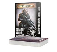 Games Workshop Necromunda: Delaque Vehicle Gang Tactics Cards