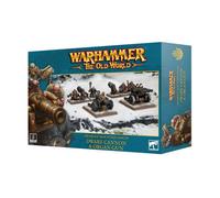 Games Workshop Warhammer: The Old World - Dwarfen Mountain Holds - Dwarf Cannon & Organ Gun - Brand New And Sealed
