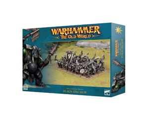 Games Workshop Warhammer The Old World Orc & Goblin Tribes: Black Orc Mob 09-13 - Tabletop Miniatures Wargame