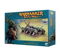 Games Workshop Warhammer The Old World Orc & Goblins: Orc Boar Boyz Mob 09-06 - Tabletop Miniatures Wargame