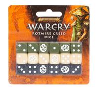 Games Workshop - Warcry: Rotmire Creed (Maggotkin of Nurgle) Dice