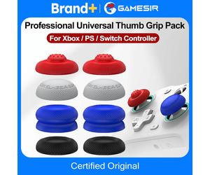 GameSir 8pcs Professional Universal Joysticks Thumb Grip Caps Pack For Cyclone 2 Kaleid Flux Nova Lite G7 SE Tarantula Pro G8 Black