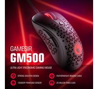 GameSir GM500 Wired Gaming Mouse Super Lightweight PC Mouse with PMW33600 optical sensor 12000 DPI