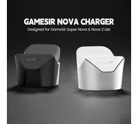 GameSir Nova Charging Station Cyclone 2 Tarantula Pro Controller Charging Dock Smart Start-Stop Charging RGB Light Strip Cyclone 2 Black