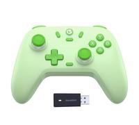 GameSir Nova Lite 2.4g Wireless Controller for Windows PC, iPhone, Android, Switch and Steam Deck, Bluetooth Gamepad Controller with Hall Trigger, Turbo, Rumble Vibration (Green)