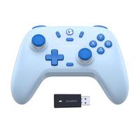 GameSir Nova Lite 2.4g Wireless Controller for Windows PC, iPhone, Android, Switch & Steam Deck, Bluetooth Controller Gamepad with Hall Effect Trigger, Turbo, Rumble Vibration (Blue)