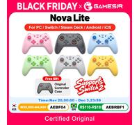 GameSir T4N Lite NovaLite Wired/Wireless Controller Yellow, none