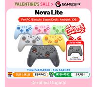 GameSir Nova Lite Wireless Multiplatform Controller Pink, Pink