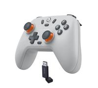 GameSir Nova Lite Wireless Controller - 2.4G & Bluetooth Gamepad for Windows PC, iPhone, Android, Switch & Steam Deck - Hall Effect Triggers, Turbo Function, Rumble Vibration (Gray)