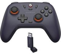GameSir Nova Lite 2.4g Wireless Controller for Windows PC, iPhone, Android, Switch & Steam Deck, Bluetooth Controller Gamepad with Hall Effect Trigger,Turbo,Rumble Vibration (Dark Purple)