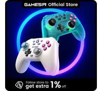 Gamesir Nova PC Gamepads For Nintendo Switch 2 Controller Windows Steam Switch Android IOS Gamer Hall Effective Sticks HD Rumble Neon Teal