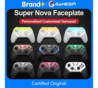 GameSir Super Nova Magnetic Faceplate Personalize Gamepads Multicolor Shell Cover Wireless Controle Front Case Top Cover Vibrant Orange
