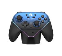 GameSir Super Nova Wireless Gaming Controller for PC/Switch/iOS/Android, Hall Effect Stick & Trigger, Rubberized Grips, RGB Lighting, Swappable ABXY, Detachable Faceplate, 1000mAh with Charging Dock