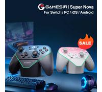 Gamesir Super Nova Gaming Controller Wireless Bluetooth Gamepad with Hall Effect Sensing Sticks for Nintendo Switch 1&2 PC IOS Red Limited