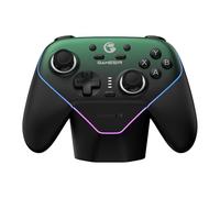 GameSir Super Nova Wireless Gaming Controller for PC/Switch/iOS/Android, Hall Effect Stick & Trigger, RGB Lighting, Swappable ABXY, Detachable Faceplate, 1000mAh with Charging Dock - Green