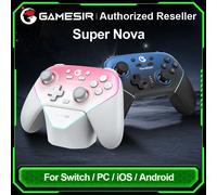 Gamesir Super Nova Gaming Controller Wireless Bluetooth Gamepad with Hall Effect Sensing Sticks for Nintendo Switch 1&2 PC IOS Red Limited