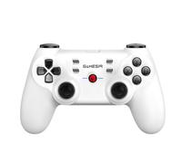 GameSir T3s Wireless Game Controller for Windows PC, Bluetooth Controller with Turbo Function, Dual Shock, 25 Hours of Playing Time for Switch/Android/iPhone/Android TV Box(White)