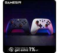 GameSir T4 Nova Lite Switch Controller Hall Effect Gamepad for Nintendo Switch iPhone Android Mobile Phone Windows PC Steam Blue