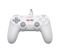 GameSir Tegenaria Lite Wired Controller for PC, Wired 1000Hz Polling Rate, Hall Effect Joysticks, 2 Remappable Buttons, Dual Vibration, Turbo, PC Controller for Steam/Android/iOS/Switch (White)