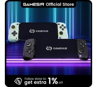 GameSir X5 Lite Mobile Gaming Controller for Android iPhone 16/15 - Lightweight Design, Hall Effect, No-Drift, App Customization Wasabi