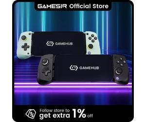 GameSir X5 Lite Mobile Gaming Controller for Android iPhone 16/15 - Lightweight Design, Hall Effect, No-Drift, App Customization Wasabi