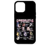 Gamesolotls of the World Gamer Types Axolotl Collection Case for iPhone 12 Pro Max