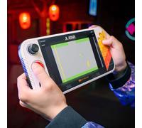 MY ARCADE Atari Gamestation Go, Retro Portable Gaming Console with 200+ Games, 7-inch Screen, Wi-Fi, Rechargeable Battery
