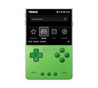 GameSwap Brick Hammer Handheld Game Console [TRIMUI] - CNC Metal Aluminum Body, 3.2 Inch 1024x768 IPS Screen (400 PPI), Allwinner A133P CPU, Retro Gaming Handheld (Green)