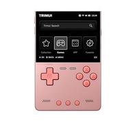 GameSwap Brick Hammer Handheld Game Console [TRIMUI] - CNC Metal Aluminum Body, 3.2 Inch 1024x768 IPS Screen (400 PPI), Allwinner A133P CPU, Retro Gaming Handheld (Rose Gold)