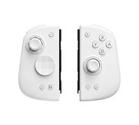GameSwap Mobapad M6HD Joycon Pair for Nintendo Switch & OLED - Hall Effect Joysticks (Drift-Free), Omron Mechanical Buttons, HD Rumble, NFC Amiibo Support, 6-Axis Motion Control (White)