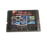Gamevortex Super Cartridge 188 in 1 Multi Games Cartridge for Sega Genesis Mega Drive 16Bit Classic Game Consoles