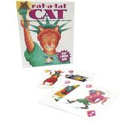 Gamewright | Rat-a-tat Cat Game | Card Game | Ages 6+ | 2-6 Players | 20 Minutes Playing Time, Multicolor, 5 Inches