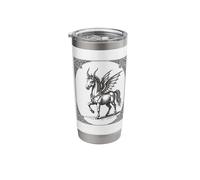 Gamigin Infernal Hooves, Celestial Wings Stainless Steel Insulated Tumbler