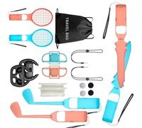 Gaming Accessory Set For NS2 Console Game 19 In 1 Sports Accessories With Bag Sports Games Pack Accessories