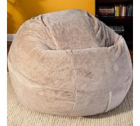 Gaming Bean Bag Cover Only Velvet Material Zipper No Filling Soft Stretch Thickened Easy To Remove Washable Solid Color Beanbags for Teenagers Adult