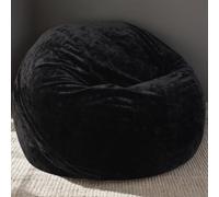 Gaming Bean Bag Cover Only Velvet Material Zipper No Filling Soft Stretch Thickened Easy To Remove Washable Solid Color Beanbags for Teenagers Adult